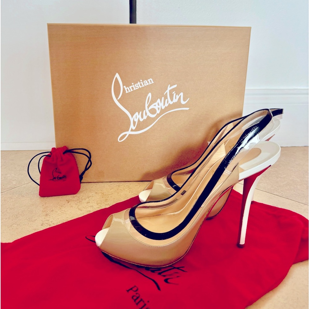 New Christian Louboutin GOSPELL heals sz 39